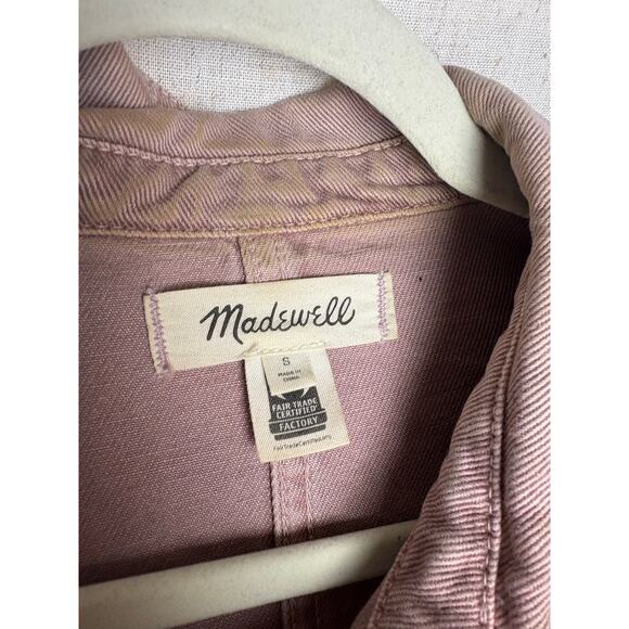 Madewell Ashford Chore Jacket in Vintage Petal Size Small - Picture 9 of 15